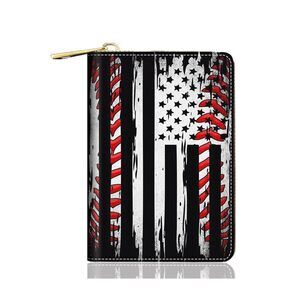 4916 RFID Small Credit Card Holder Wallets , Slim Leather Card Case Wallet